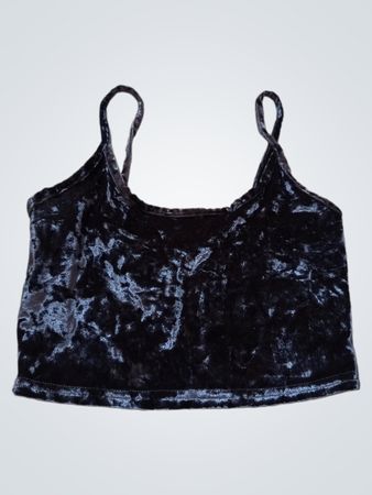 Topshop Petite Samt Cami Top