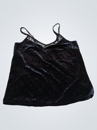 TIME zum Strahlen Black Velvet Cami Top