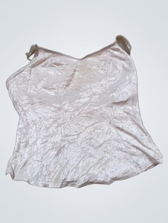 Cream Velvet Camisole