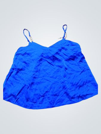 George. Blaues Cami-Top