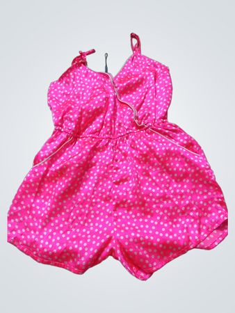 Brave Soul London Pink Polka Dot Romper