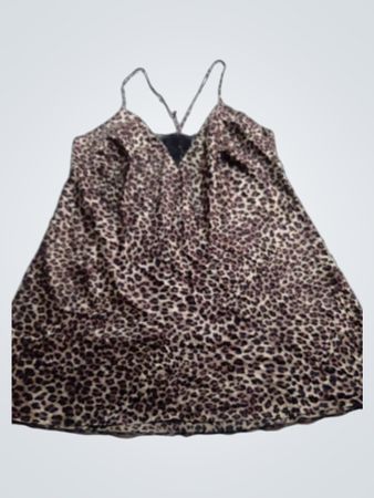 M&S Leopard Print Slip Dress