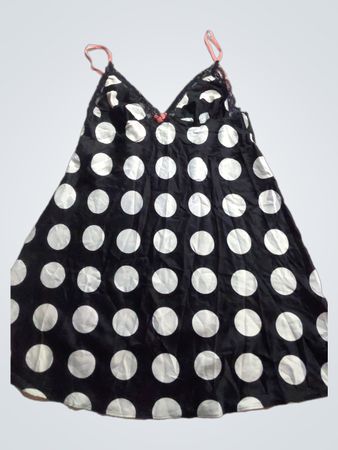 Sorbet Polka Dot Nachthemd UK Größe 12