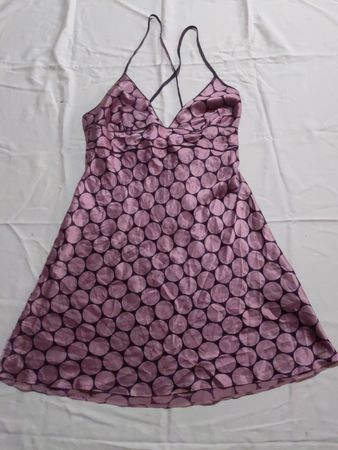 Autograph Pink Polka Dot Halterkleid