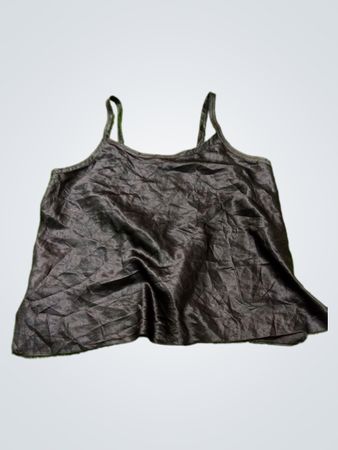 Schwarzes Cami-Top