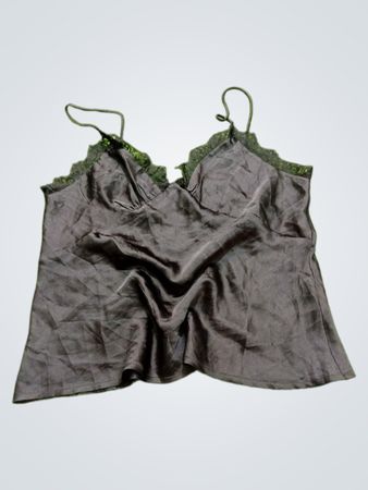 ASOS DESIGN Schwarz Spitzenbesatz Cami Top