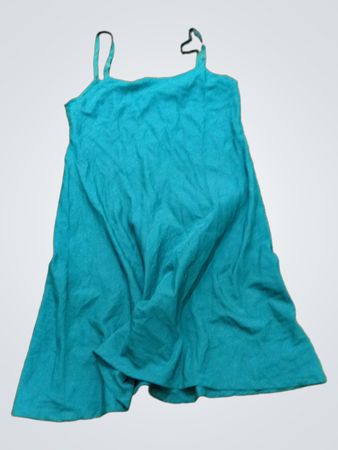 Türkisfarbenes Slipkleid