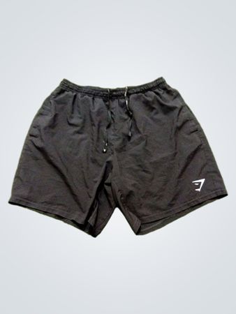 Gymshark schwarze Athletic-Shorts
