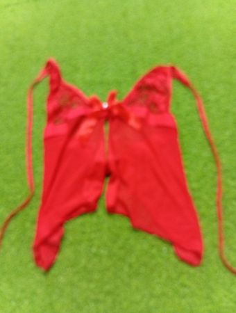 Rotes Spitzen-Babydoll
