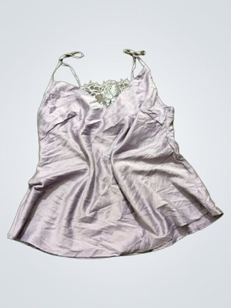 Secret Possessions Satin-Cami mit Spitzenbesatz