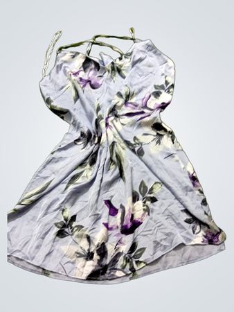 Love to Lounge" Slipkleid mit Blumenmuster