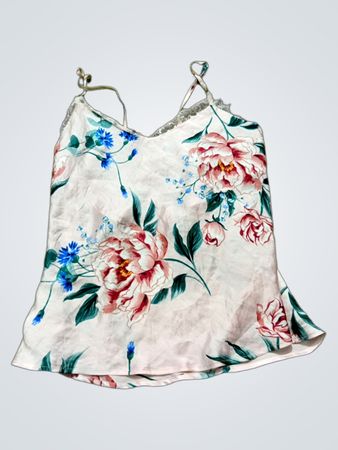 F&F Floral-Top mit Spaghettiträgern