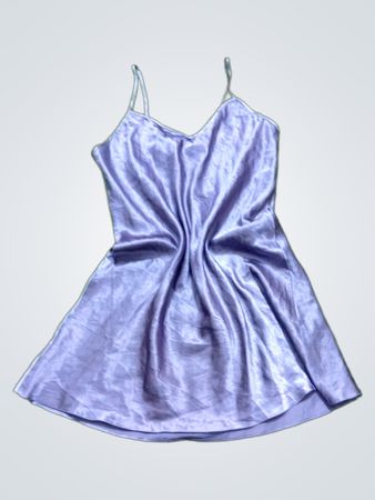 Debenhams Purple Satin Slip Kleid Größe 10