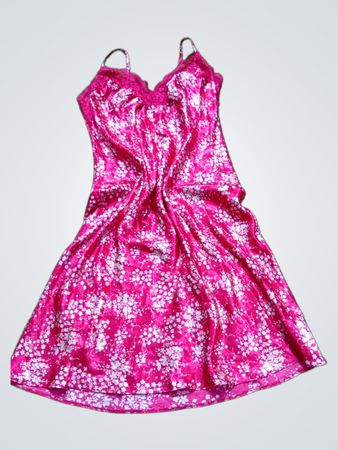 Secrets Floral Print Slip Dress