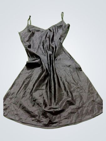 Schwarzes Slipkleid