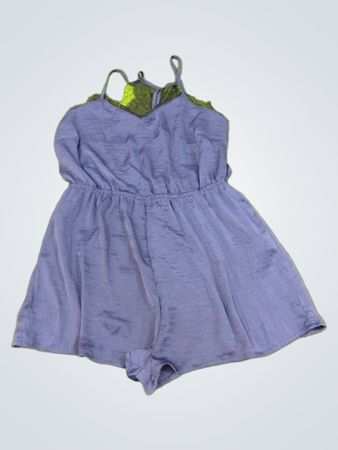 New Look Marineblauer Spitzenbesatz-Jumpsuit