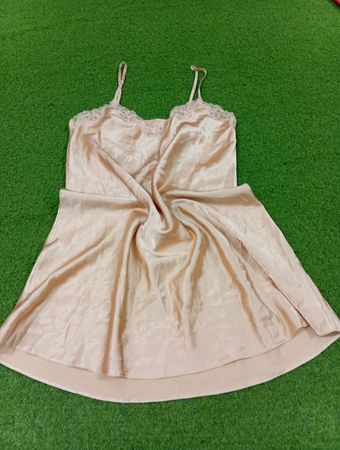 Satin-Minikleid