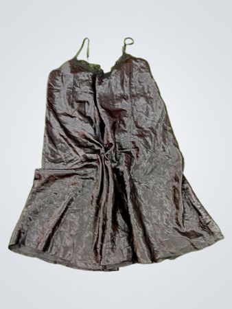 Schwarzes Slipkleid
