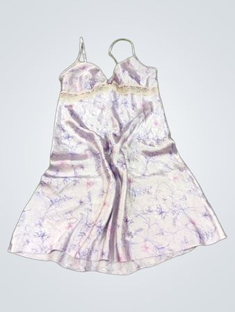 Spaghetti-Trägerkleid mit Blumenmuster