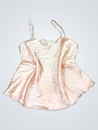 Canda Damen Satin-Nachthemd in Pink