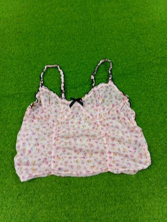 Floral-Print-Trägertop