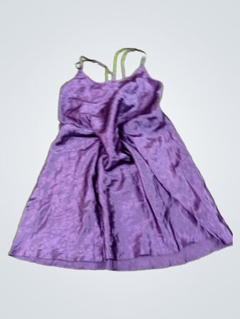Lila Slipkleid