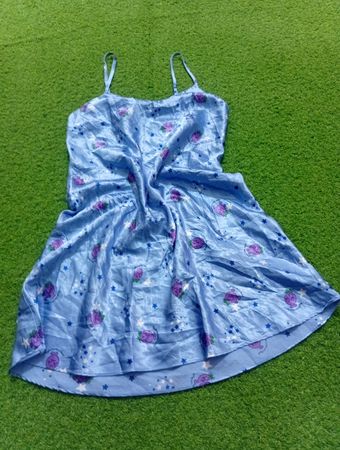 La Senza Lingerie Blue Star Print Slip-Kleid