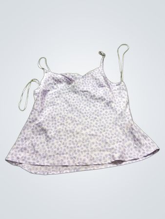 Lavendel-Blumenmuster-Camisole