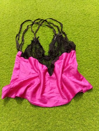 Ann Summers Pink Spitzen-Cami-Top