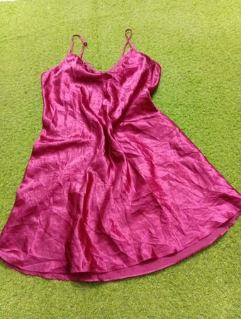 Satin-Slip-Kleid