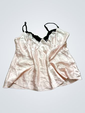 Lopelasi Pink Satin Cami Top