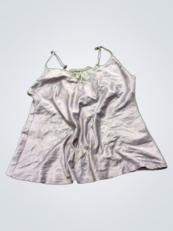 Secret Possessions Satin-Spitzen-Cami-Top