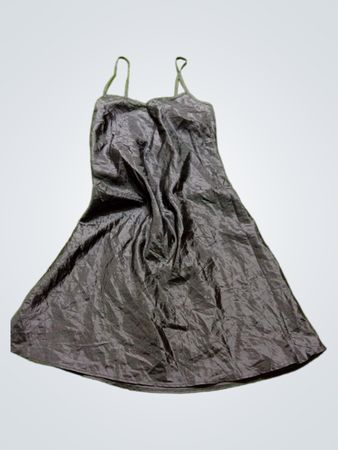Schwarzes Slipkleid