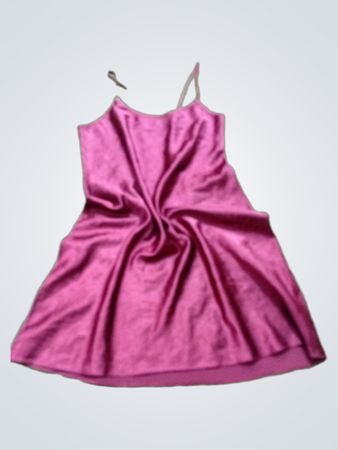 weinrotes Slipkleid