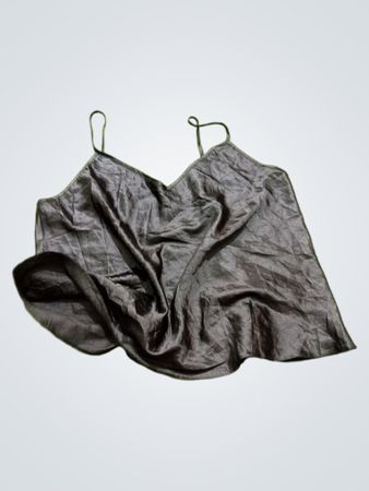 Schwarzes Cami-Top