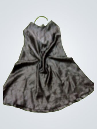 NEXT Black Satin Slip Dress