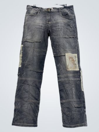 ELISA CAVALETTI PLUS Patchwork Jeans
