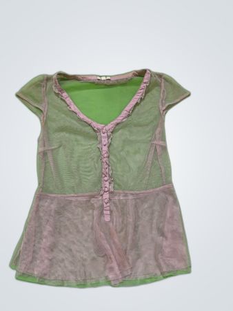 Sheer Pink Blouse