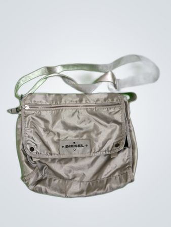 Diesel Gray Crossbody Bag