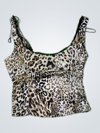 Leopard Print Crop Top