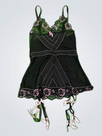 Black Lace Chemise