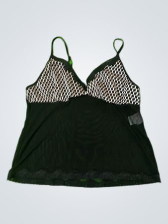 Daniel Axel Black Lace Cami Top