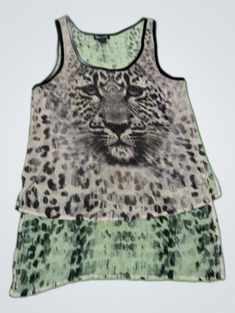 Wet Seal Leopard Print Tank Top