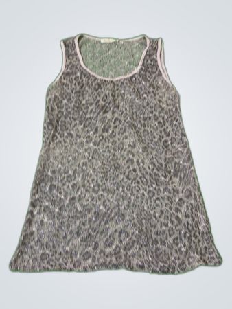 Blu Deise Leopard Print Tank Top