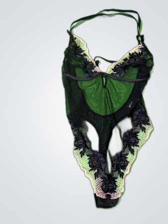 Ann Summers Black Lace Bodysuit