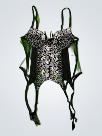Black and Lace Bodysuit