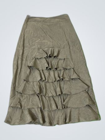 Metro Style Tiered Ruffled Skirt