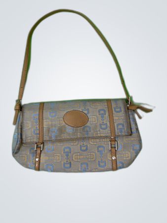 Brown and Blue Purse
