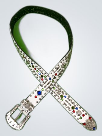 Studded Belt with Bling