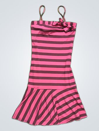 Rave Pink Striped Swimsuit